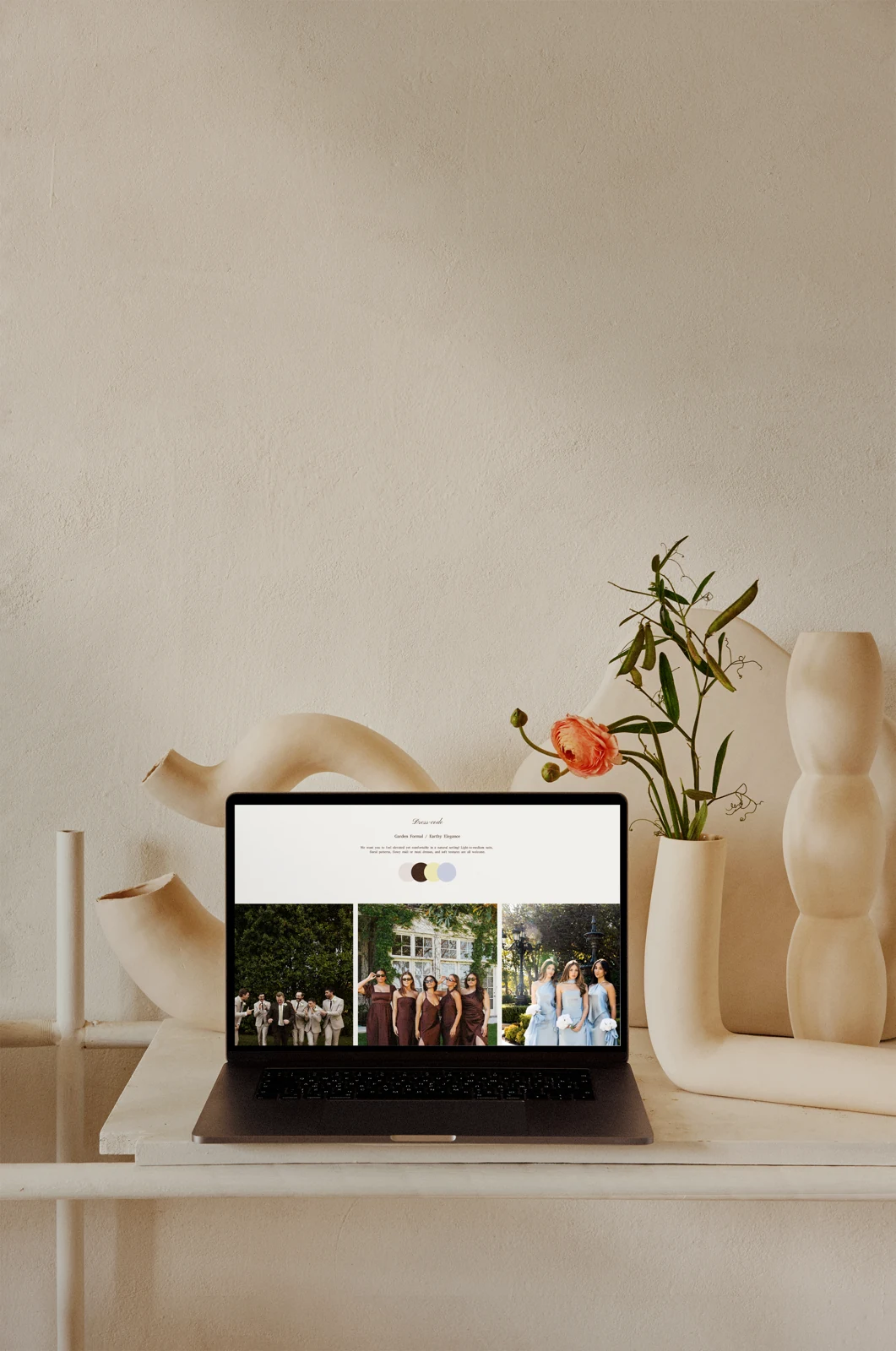 Meadow wedding website