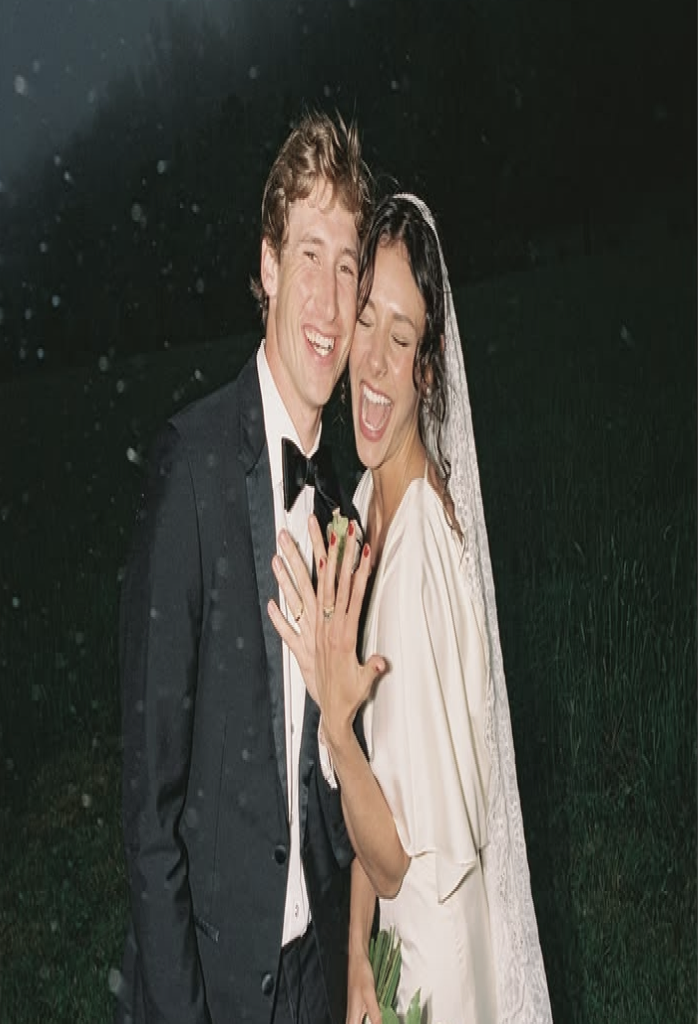 The newlyweds — polaroid shot